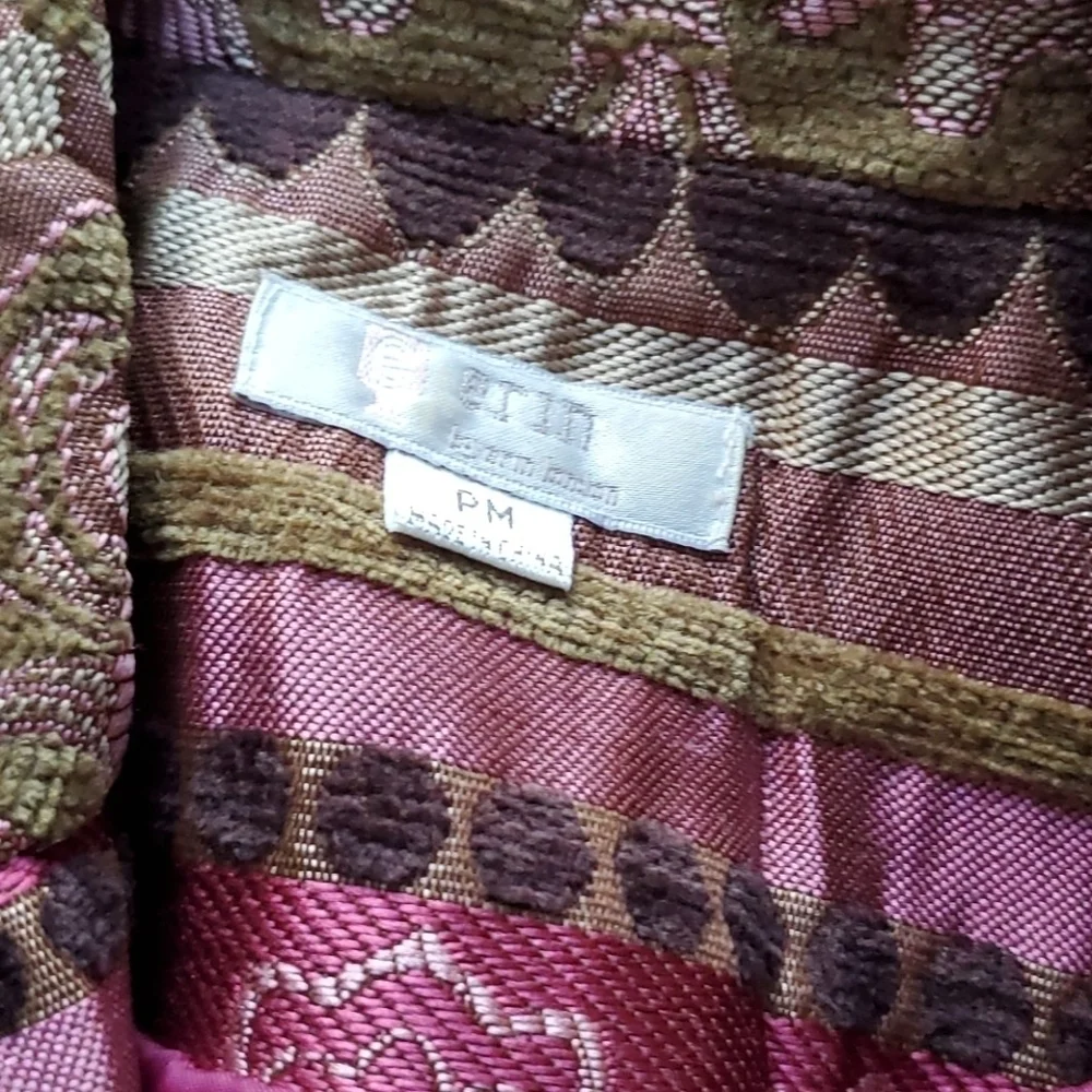 SALE 4/$15 Vintage Erin London Brocade Boho Blazer
